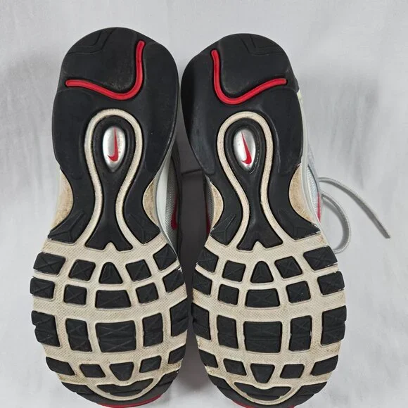 Nike Air Max 97 OG‎ Silver Bullet 2022 Metallic Sneakers Women's 9 - Picture 5 of 8